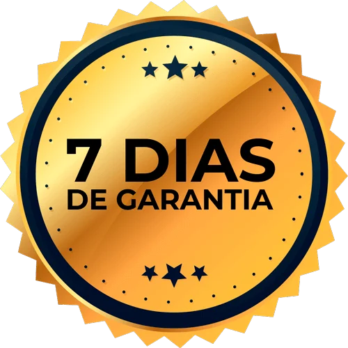 Selo de garantia incondicional de 7 dias